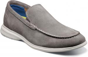 Мужские лоферы Florsheim Hamptons с мысом-мокасином, серый