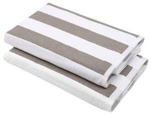 Полотенце для сауны Zollner 00000299 2 шт, 70x1x180 см, серо-коричневый