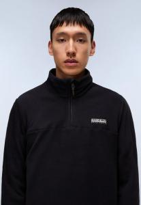 Флисовая куртка Napapijri DERGANA, Black Beauty/Black