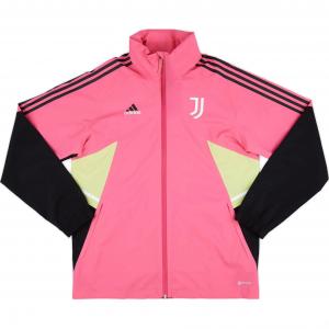 Adidas Куртка Ювентус унисекс розово-черная, Pink Black