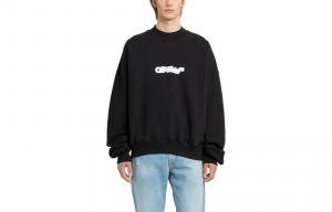 Свитер мужской Off-White Logo Printed, черный