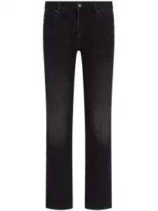 Прямые джинсы Armani Exchange, черный