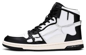 AMIRI Skel Top Hi Black White Black