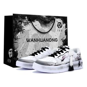 Лининг понтонные лодки противоскользящие износостойкие низкие кеды для скейтбординга мужские белый черный