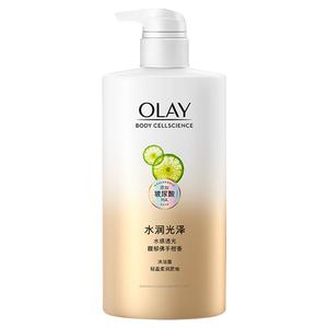 Увлажняющий и глянцевый гель для душа с эффектом отражения света, водная текстура, для мужчин и женщин, Bergamot, 730 мл Olay