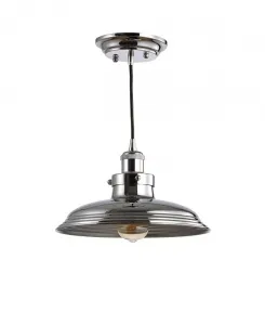 Felix 11" регулируемый промышленный светодиодный подвесной светильник Jonathan Y, chrome