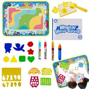 Набор тем для транспортных средств с водным ковриком и шаблоном маркеров с роликовыми штампами Inna marka