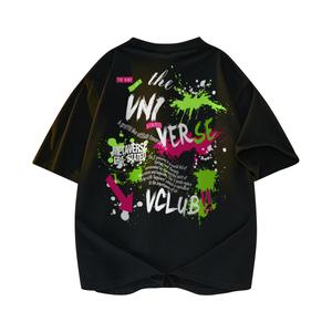 Футболка унисекс VniVerseVClub, абрикосовая