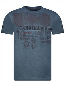 Футболка Jeleganteak Canadian Peak, темно-синий