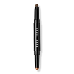 Двусторонний стойкий водостойкий кремовый карандаш для теней BOBBI BROWN, Milk Chocolate/Midnight Brown (shimmering warm chocolate brown/rich cool brown)