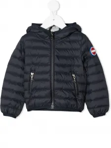 Пуховик с нашивкой-логотипом Colmar Kids, синий