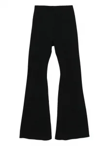 Расклешенные брюки Rick Owens Lilies, черный
