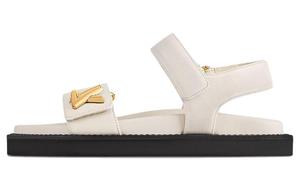 Женские бежевые сандалии Sunset One Strap от LOUIS VUITTON