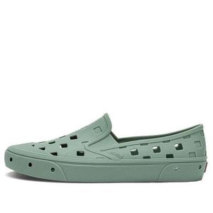 Кроссовки trek slip-on low tops casual skateboarding shoes blue Vans, синий