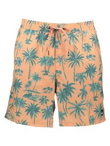 Плавки оранжевого/голубого цвета Quiksilver