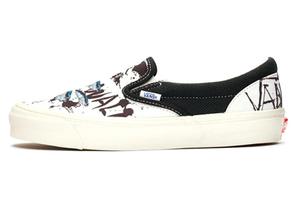 парусиновые туфли-слипоны Vans унисекс