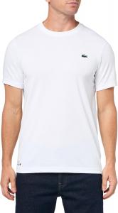 Мужская футболка с принтом теннисного корта Lacoste, White