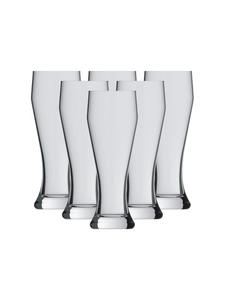 Набор из 6 бокалов для пшеничного пива Ranft, 0,3 л, прозрачные Pasabahce