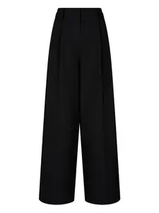 Широкие брюки со складками Studio Tomboy, черный