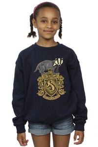 Толстовка с гербом Хаффлпаффа Harry Potter, темно-синий