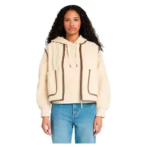 Жилет Timberland Sherpa, бежевый