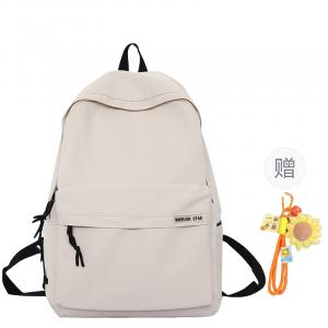 WARRIOR Нейлоновая сумка женская черно-белая, White[Cute Pendant]