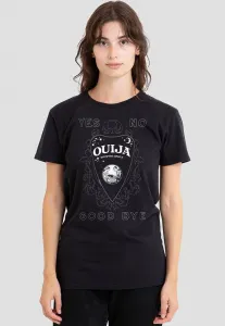 Футболка с принтом «уиджа: да, нет, прощай» и планшеткой. Hasbro, Black