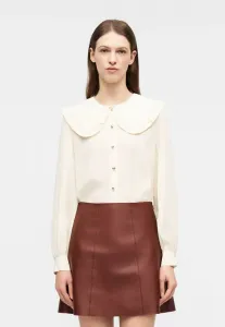 Рубашка-Блузка на пуговицах The Kooples, Light Beige