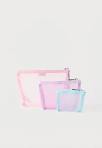 Набор косметичек Even&Odd, Pink/Lilac/Light Blue