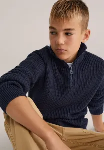 Джемпер по блу-ридж We Fashion, Navy Blue