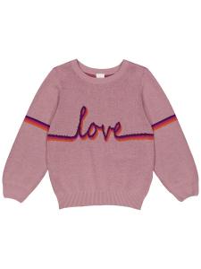 Свитер Fred's World by GREEN COTTON, темно-розовый