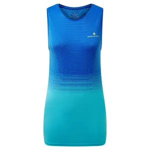 Женский марафонский топ RONHILL, Azurite/Hawaii