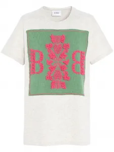 Футболка с логотипом Barrie, белый