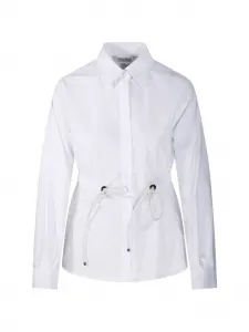 Рубашка на кулиске Tazzina Max Mara, белый
