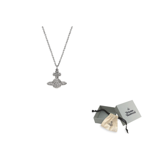 Vivienne Westwood Серебряное латунное ожерелье Unisex Silver