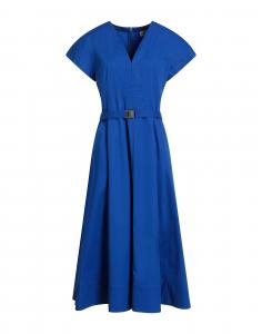 Платье миди Tory Burch, ярко-синий