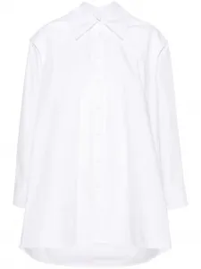 Поплиновая рубашка JIL SANDER, белый