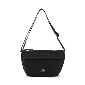 LINING Спортивная поясная сумка из полиамида унисекс черная, Black