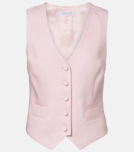 Шерстяной жилет Gabriela Hearst, Blush