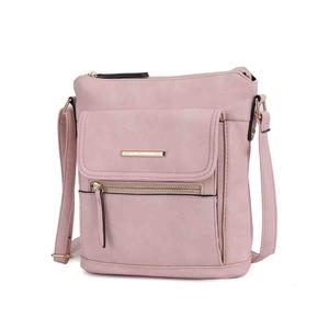 Triss Плечевая женская сумка с несколькими отделениями MKF Collection By Mia K., розовый