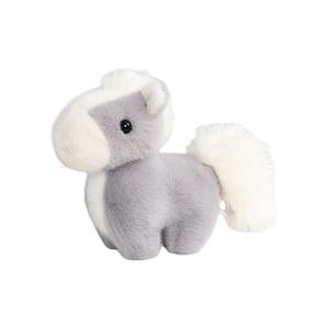 Мягкая и очаровательная пони плюшевая кукла высотой 28см XINGBA, серый