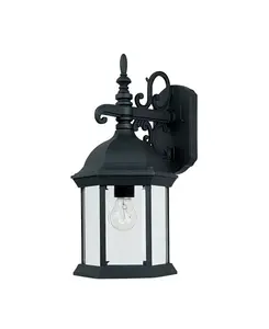 Девонширский настенный фонарь Designers Fountain, black