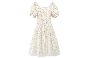 Короткое платье с короткими рукавами Женский подарочный набор MOPB, Цветочный подарочный набор