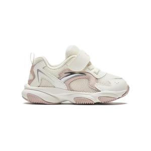 Скользоустойчивые и дышащие низкие детские ботиночки бело-серые Antakids, цвет слоновая кость/серый лотос