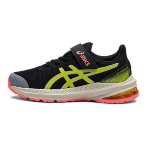 Детские беговые кроссовки GT 1000 11 Rebound Support Breathable Low Top черно-желтые Asics