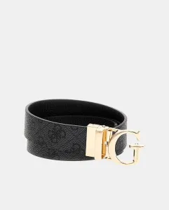 Женский пояс Не регулируется с пряжкой G Guess, темно-серый