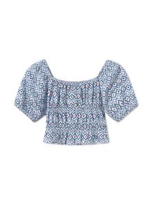 Блузка обычного кроя 6025 Mayoral, синий