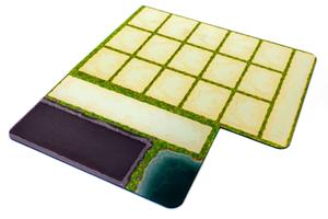 Игровой коврик для настольных игр Everdell: Pearl Stream и Everdell: Winter's Peak - горизонтальная версия Playmaty