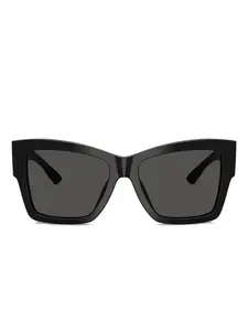 Солнцезащитные очки в квадратной оправе Dolce & Gabbana Eyewear, черный