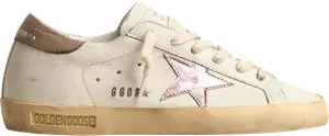 Кроссовки Golden Goose Wmns Superstar 'White Nappa Pink Metallic', белый